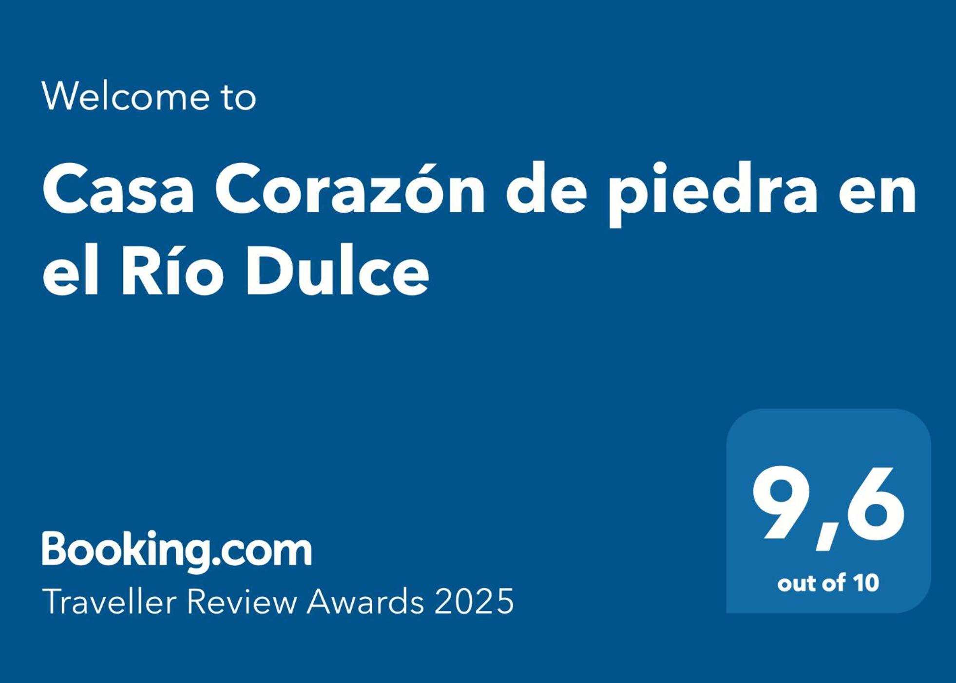 Casa Corazon De Piedra En El Rio Dulce Pension Aragosa Buitenkant foto